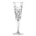 thumbnail image 2 of Elegant and Modern Italian Crystal Glass Set for Hosting Parties and Events - Etna Set of 6 Flute Goblets, 2 of 4