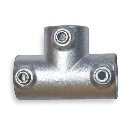 Structural Pipe Fitting Tee Cast Iron 1.25 in Pipe Size 50000 lb Tensile Strength