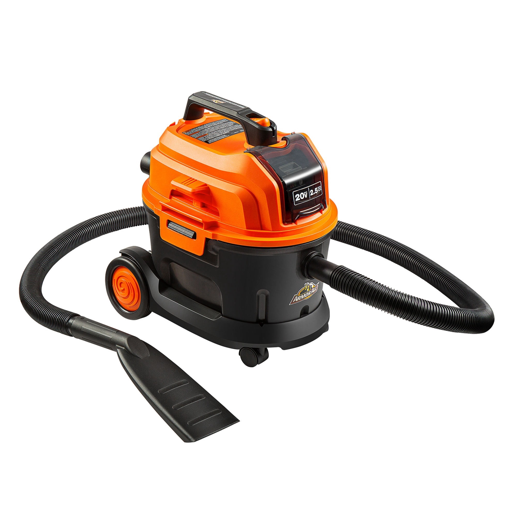 Armor All, Wet Dry Utility Vac, 2.5 Gallon, Portable, Black