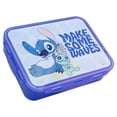 thumbnail image 4 of Lunch Box Rectangular 3 Divisiones, Diseño Stitch & Trapos, Contenedor para Alimentos Infantil Hecho de Plástico, 4 of 5
