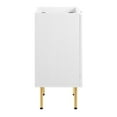 thumbnail image 4 of Modway Chaucer 18" Wood & Rattan Bathroom Vanity Cabinet in White, 4 of 10