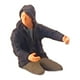 thumbnail image 2 of Figura de resina pintada a escala 1:64 en miniatura de un conductor de moda con diseño de escena ferroviaria. Han, 2 of 9