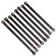 thumbnail image 1 of Aleación de aluminio 313 mm 8pcs, 1/10 Enlace del Chasis de la Barra de Enlace Compatible Con la Distancia Entre Ejes de 313 mm axial scx10, para tamaña pequeño y livianas y livianas, 1 of 7