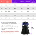 thumbnail image 7 of Girls Witch Outfit Halloween Dresses with Cape&Hat, Size 4-5, 7 of 7