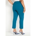 thumbnail image 2 of ELOQUII Women's Plus Size The Ultimate Stretch Slim Leg Pant, 2 of 3