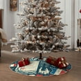 thumbnail image 6 of Bingfone Christmas Tree Skirt Mat Christmas Decoration Interior 30"-France And Paris, 6 of 8