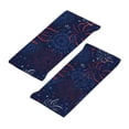 thumbnail image 3 of Rateoe Blue Firework Pattern Sports Headbands ,Moisture Wicking Workout Headband, Sweatband Headbands for Running,Cycling,Yoga,Hairband for Women and Men, 3 of 9