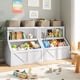 thumbnail image 5 of ChaoLink Librero para niños, organizador de juguetes de madera con cubículos, estantería para niños para sala de juegos, dormitorio, guardería y escuela, 5 of 8