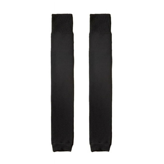 Ruanlalo 1 Pair Velvet Knee Socks Warmth Protection Thick Autumn Lady Wear-resistant Over-the-Knee Sleeves for Cold Winter