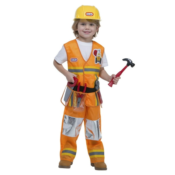 Toddler Little Tikes Construction Worker 2T Halloween Dress up / Role