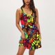 thumbnail image 4 of Camisón sin mangas con bolsillos y estampado para mujer, camisón de cuello redondo, vestido de poliéster para mujer, 4 of 9