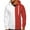 A01-Red, variant on Momasggi Big and Tall Zip Up Hoodies for Men Trendy Color Block Long Sleeve Drawstring Hooded Sweatshirts Outdoor Workout Sport Hoodie Jackets with Pockets Dark Gray S