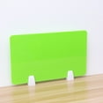 thumbnail image 1 of SHOWERORO Create Private Workstations 1Set Green Acrylic Rectangular Office Desk Divider 19.7x11.8in, 1 of 8
