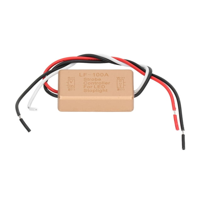 Blinking Flasher Module,Flash Strobe Controller Auto LED Brake Light Controller Auto Car Flasher Module Tried and Trusted