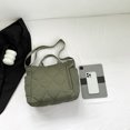 thumbnail image 3 of Bolso bandolera para mujer Bolso de mano suave de gran capacidad Bolso de viaje (verde militar), 3 of 8