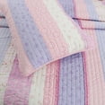 thumbnail image 4 of Love Pink Quilt Set 3Pcs Bedding Set Bedroom Bed 100% Cotton Twin Size, 4 of 4