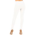 thumbnail image 3 of Women's Classic Skinny Ponte Pants Stretchy Mid-Rise Fit, 5-Pocket Design, 3 of 4