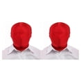 thumbnail image 4 of tamizeot Halloween Party Spandex Zentai Costume All MaskHood Blue Red One size 2Set, 4 of 5