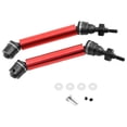 thumbnail image 2 of TISHITA Metal Drive Shaft CVD Shaft for 1:10 Scale Racing Car Trucks Upgrade Part Red Red Front, 2 of 6