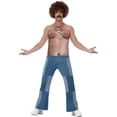 thumbnail image 2 of Smiffys  Adult 70s Realistic Hairy Chest Costume Top, 2 of 3