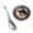 C, variant on Wofarmy 15.4Cm Titanium Spoon - Pure Metal Oxidation Resistant Soup Dessert Spoon A