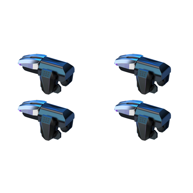 2 Uds. Accesorios Mecánicos para Artefactos Juego Con Puntería 6 Dedos para Pubg Mobile