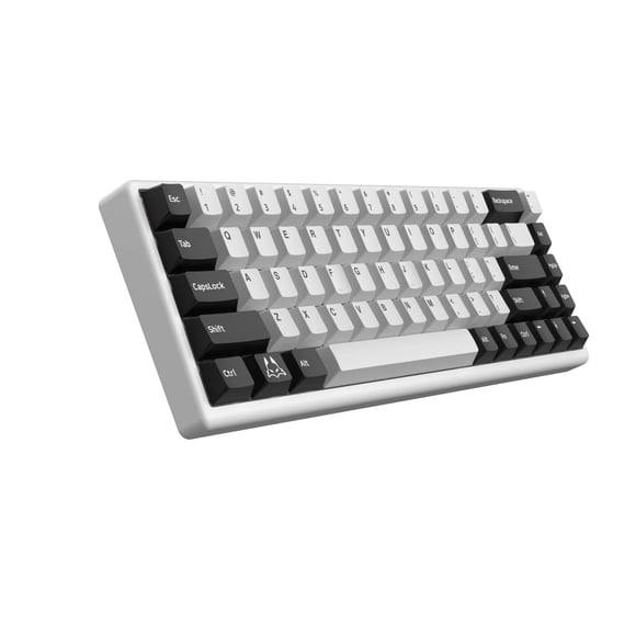 Teclado gamer ARBITER Polar 65 de aluminio CNC con RGB