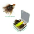 thumbnail image 3 of 1/3pcs Streamers Fly for Trout Steel Jigs Hook Foam Head Fishing Fly Floating Lure Fishing Accessories, 3 of 8