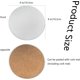 thumbnail image 2 of Posavasos de cerámica redondos para bebidas a granel, taza de café, mesa de bebidas, juego de posavasos absorbente, posavasos de transferencia, 2 of 7