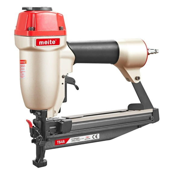 MEITE T64A Pneumatic Finish Nailer 16 Gauge Pneumatic Finish Nail Gun 1-1/4" to 2-1/2" Length