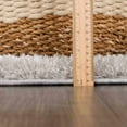 thumbnail image 4 of BoutiqueRugs Faina Light Gray Washable Shag Area Rug - Machine Washable - Light Gray - 4' x 5'7", 4 of 16