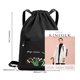 thumbnail image 4 of Mochila Con Cordón para Mujer Plegable Con Cincha Deportiva para (negro), 4 of 9