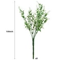 thumbnail image 4 of Coolmade Artificial Plants Lavender, 8 Bundles Outdoor UV Resistant Greenery Fake Shrubs Simulation Plants Indoor Outside Hanging Planter Home Garden Decor (White), 4 of 7