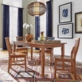 thumbnail image 4 of Homestyles Arts & Crafts Wood Dining Table in Brown, 4 of 31