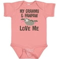 thumbnail image 3 of Inktastic Grammy and Pawpaw Sloth Boys or Girls Baby Bodysuit, 3 of 5