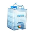 thumbnail image 4 of Water Container Water Bottle Carrier Water Storage Water Jug for RV BBQ Survival 24L, 4 of 8