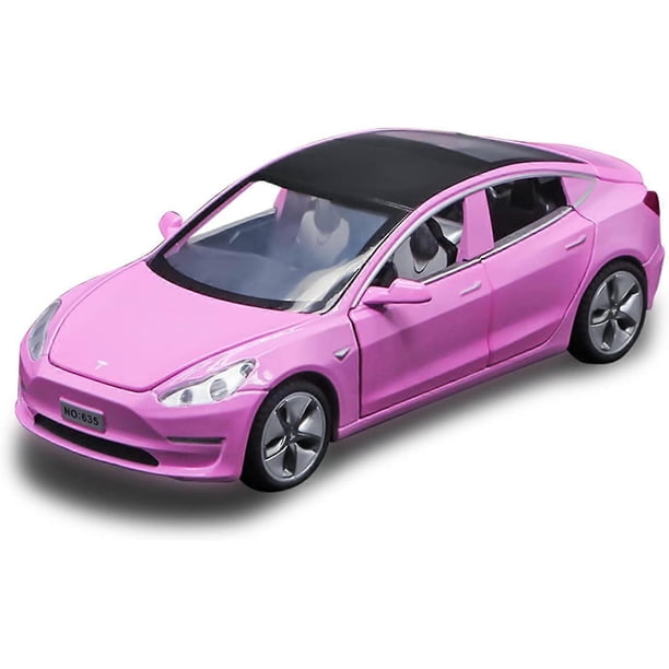1/32 Scale Diecast Car Model, Pull Back Vehicles Toy Car with Sound and Light, Zinc Alloy Toy Car for Collectors & Boys or Girls 3+ Years Old (Model 3