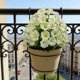 thumbnail image 4 of Outdoor Garden Spring Plastic Artificial Flowers Trumpet Flower Ground Spikes Indoor Flower Pot Decorative Ornaments, 4 of 6
