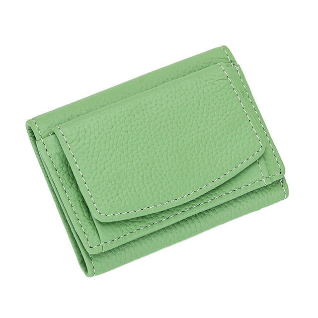 Wallet Mini Small Wallet Womens-Thin Top Layer Cowhide