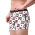 thumbnail image 4 of Kll Gnomes And Hearts Men'S Cotton Boxer Briefs Underwear-Small, 4 of 9