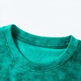 thumbnail image 5 of NIEWTR Kids Summer Batik Printed T-Shirts Quick Drying Short Sleeve Casual Tops for Boys Girls(Green,5-6 Years), 5 of 5