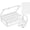 Clear 1 Pack-20 Pcs, variant on Bead Organizer Box, 20 count Small Craft Organizers and Storage Cases Mini Clear Storage Containers with Hinged Lid and Rectangle Drawers Boxes for Bracelet Making DIY (Clear 1