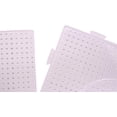 thumbnail image 4 of 4PCS 5mm Fuse Beads Boards Clear Plastic Acrylic Pegboards Large Square Shaped Puzzle Tool for Craft Beads, 4 of 8