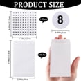 thumbnail image 2 of 100Pcs Small Coin Envelopes with Number Stickers White Mini Self-Adhesive Seed Packets Kraft Paper Envelopes with Polka Dot 1~100 White, 2 of 6