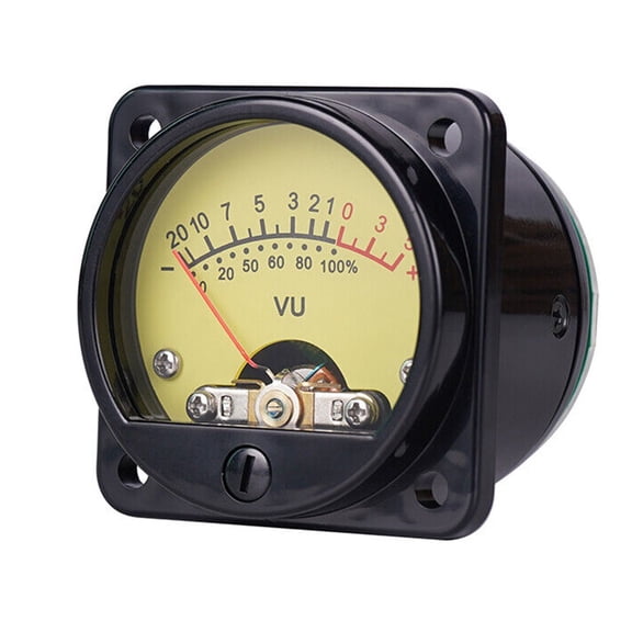 Yannee 1pc VU Meter with Backlight Db Power Meter 45mm Volume w/ Driver Board