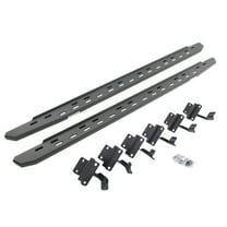 Go Rhino 69615087SPC RB30 Slim Line Running Boards with Mounting Bracket Kit For Ford 04-14 F-150 Fits select: 2004-2014 FORD F150