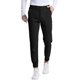 thumbnail image 1 of Pantalones largos para hombre, de color liso, informales, con botones en la cintura y bolsillos con cremallera, para exteriores, de golf, estilo corsé, de poliéster., 1 of 5