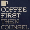 thumbnail image 3 of CafePress - Coffee Then Counsel Hoodie (Dark) - Pullover Hoodie, Classic, Comfortable Hooded Sweatshirt, 3 of 4