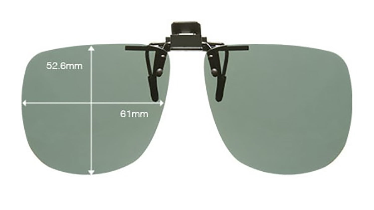 Tog Fahrenheit Skyldig Solar Shield Dioptics Square Black Sunglasses - Walmart.com