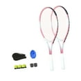 thumbnail image 5 of Vsenkes Tennis Racket Set Gift Tennis Training Equipment for Indoor Stadium Backyard Pink, 5 of 9